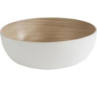 APS Frida Coupe aspect bois/blanc, contenance : 4,70 litres, hauteur : 95 mm, ø : 300 mm