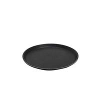 APS "Gastro Tray, Plateau de Service Noir, Plateau en GRP avec Surface antidérapante, Ø 27.5 x Hauteur 2 cm, Noir