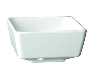 APS GF094 Bol carré flottant, 12,7 cm, blanc