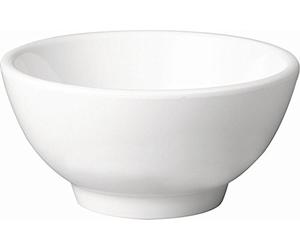 APS gf140 Mélamine Bol rond, 4 cm Hauteur, blanc pur
