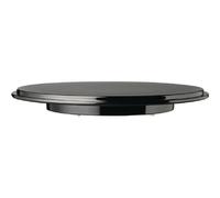 APS GK858 Platà gâteau rond en mélamine Noir