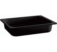 APS GN 1/2 Réservoir Eco Line, mélamine, noir, 3,4 l, 32,5 x 26,5 cm, hauteur : 6,5 cm