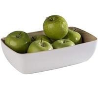 APS Bol Frida, 1/4 de bol, bol en mélamine, pour une capacité de 1,8 litre, 26,5 x 16,2 cm, 7,5 cm de haut, blanc