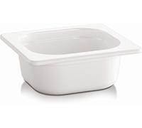 APS GN bac 17,6 x 16,2 cm, Tiefe: 65 mm mélamine, Blanc, 0,8 Liter