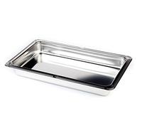 APS GN bac 32,5 x 26,5 cm, H: 6,5 cm 18/10 Acier Inoxydable