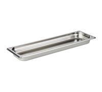 APS GN bacs 53,0 x 16,2 cm, Tiefe: 40 mm acier inoxydable, 2,4 Liter