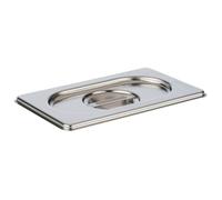 APS Germany Couvercle GN 1/9 17,6 x 10,8 cm en acier inoxydable 25 mm
