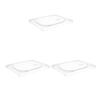 APS GN couvercle 17,6 x 16,2 cm, H: 1,5 cm Polypropylen (Lot de 3)