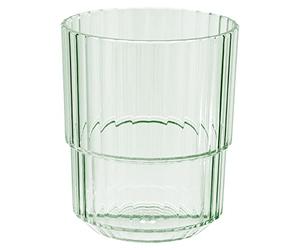 APS Gobelet Linea - Diamètre : 8,5 cm - Hauteur : 10 cm - Tritan - 300 ml - Couleur : vert clair