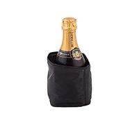 APS manchon réfrigérant pour bouteilles de champagne, noir - refroidit une bouteille en 5 minutes - dimensions : 11 x 11 cm, hauteur : 18 cm