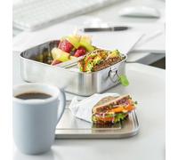 APS Lunchbox "M" en acier inoxydable mat 0,8 litre