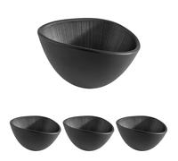 APS NERO 85092 Bol en mélamine pour les plats en quatuor 14,5 x 12,5 x 8 cm 0,3 l (Lot de 4)