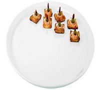 APS Paderno World Cuisine Plateau rond en mélamine blanc, 50,8 cm