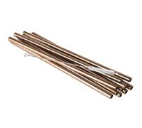 APS Paille en acier inoxydable, longueur : 215 mm, noir