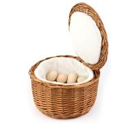 APS Germany – Panier à oeufs – Beige clair – Saule solide