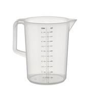 APS pichet gradué Ø 20,5 cm, H: 27,5 cm, 5 Liter Polypropylen