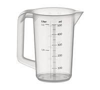 APS pichet gradué Ø 9,5 cm, H: 14 cm, 0,5 Liter Polypropylen