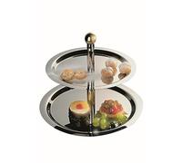 APS Plateau Affichage S025 2 étages en acier inoxydable