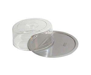 APS Plateau avec Capot Finesse - Plateau de Haute qualité en Acier Inoxydable - Empilable et Made in Germany