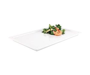 APS Plateau buffet rectangulaire GD101, 1/2 GN, blanc