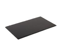 Aps - Plateau en ardoise naturelle 30 x 12 cm Noir
