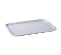 APS Plateau Self-Service et Snacks 41 x 30,5 cm, H: 2 cm Polypropylen, Grau