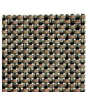 APS pochette couverts, 6 pc. 24 x 9 cm, beige, braun PVC, Schmalband