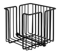 APS "Urban" porte-serviettes, distributeur de serviettes en métal chromé, porte-serviettes pour serviettes pliées en 1/4, poids inclus, 19 x 19 cm, 18 cm de haut, pour 150 serviettes