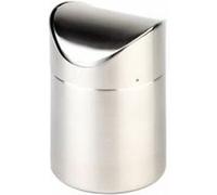 APS Poubelle de table, en acier inoxydable, poli mat Acier G