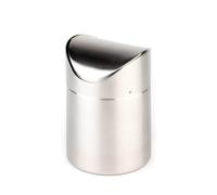 APS Poubelle de table en inox mat poli 0,7 litre