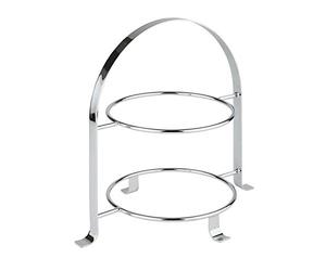 APS présentoir à Assiettes 33 x 23,5 cm, H: 30 cm Metall hartchromé