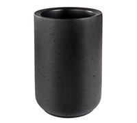 APS ELEMENT refroidisseur de bouteilles en béton - avec dessous protégeant les meubles - pour bouteilles de 0,7-1,5 litre - Ø 12/10 cm, hauteur 19 cm, noir