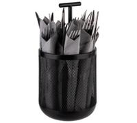 APS Range-couverts DART, en métal, noir