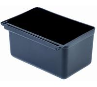 APS récipient 33 x 23 cm, H: 17,5 cm Polypropylen, Noir