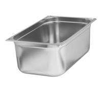 APS Récipient GN 1/1 18/10 acier inoxydable, Profondeur : 100 mm, Contenu : 14,00 litres