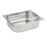 APS Récipient GN 1/2 en acier inoxydable, perforé, profondeur : 65 mm, contenance : 4,00 litres