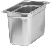 APS Récipient GN 1/3 Acier inoxydable 18/10, Profondeur : 200 mm, Contenu : 7,80 litres