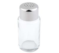 APS Salière et poivrière verre/inox 18 trous