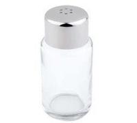 APS Salière et poivrière verre/inox 6 trous