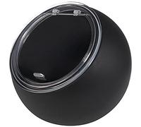 APS Service de table Moon - 2 pièces : 1 bol en mélamine (Ø 19 cm) + 1 couvercle rabattable avec joint en silicone noir