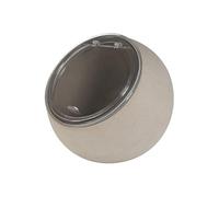 APS Germany Service de table Moon – 2pcs bol mélamine Ø19cm + couvercle charnière joint silicone Gris