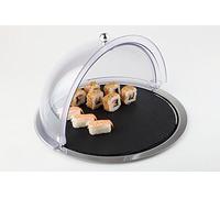 APS set rolltop, 3 pièces Ø 38 cm, H: 24 cm 1 acier inoxydabletablett Ø 38 cm