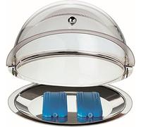 APS Thermo-Set 5-piece - Ensemble de plateaux de haute qualité comprenant un plateau profond, un plateau peu profond, deux batteries de refroidissement et une hotte roulante.