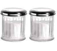 APS sucrier Ø 7,5 cm, H: 13,5 cm, 320 ML Conteneur en Verre (Lot de 2)