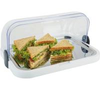 APS Vitrine de buffet, blanc, hauteur : 205 mm, longueur : 440 mm, largeur : 320 mm