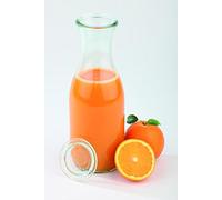 APS Weck-Bouteilles 12-teiliges Set 1 Liter, H: 25,5 cm