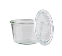 APS Weck verrines avec couvercle Ø 11 cm, H: 7,5 cm Sturzform 370 ml