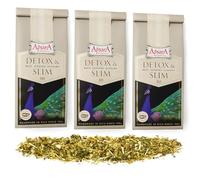 Apsara Premium Detox & Slim - Tisane en vrac 150 g (3 x 50 g) - Infusion naturelle au maté, ortie et verveine - Saveur végétale pour l’équilibre et le bien-être au quotidien