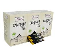 Apsara Thé à la Camomille - 3 x 20 Sachets - Infusion de Fleurs de Camomille Naturelles