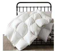 APSMILE 4 Saisons Couette en Plumes et Duvet d'oie 220x240 cm, Ultra-Soft Hotel Collection, Naturelle Chaude pour lit 2 Personnes